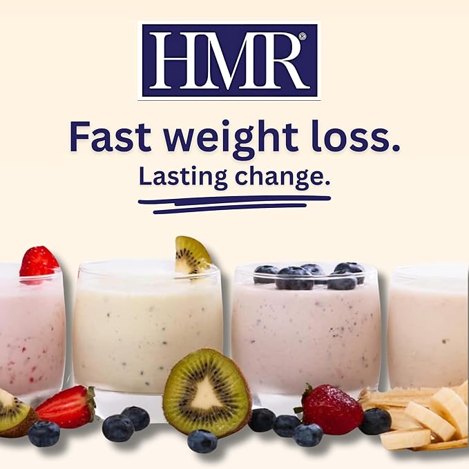 HMR 70 Plus Vanilla Shake & Pudding Mix | Meal Replacement Powder | Lactose-Free | 15g Protein | Supports Healthy Weight Loss | Easy to Make | Low Calorie | 21 Single Serving Packets-FlexoryFit