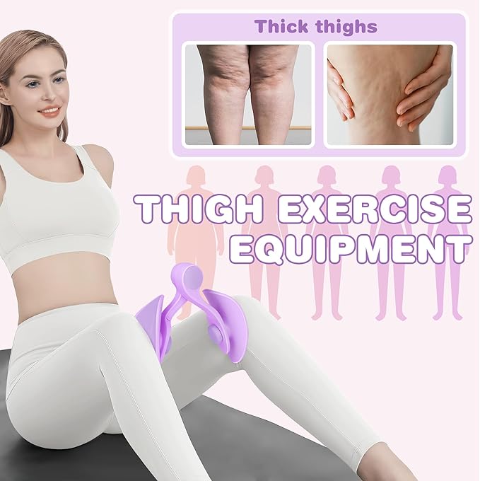 Inner Thigh and Pelvic Floor Muscle kegel Exerciser Toner for Women and Man, Leg Workout Exercise Equipment Device HIPS Pelvis Trainer Machine kegal excersize Toner-FlexoryFit