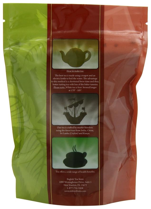 English Tea Store Loose Leaf, Borengajuli Estate Tea Pouches, 4 Ounce (Pack of 2)