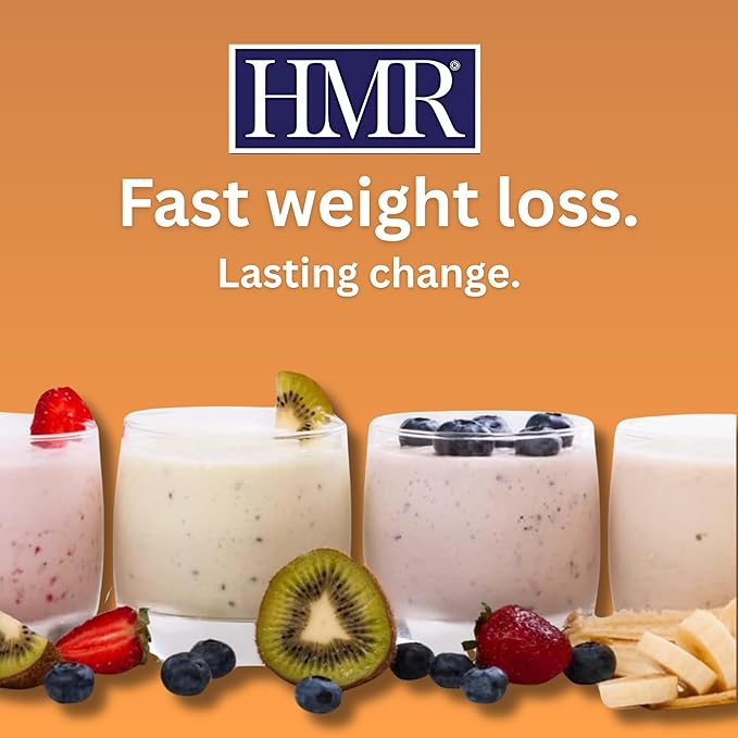 HMR 120 Shake Meal Replacement Powder | Salted Caramel Shake Mix to Support Healthy Weight Loss | 12g of Protein | Nutritional Drink | Low Calorie Food | 12 Servings-FlexoryFit