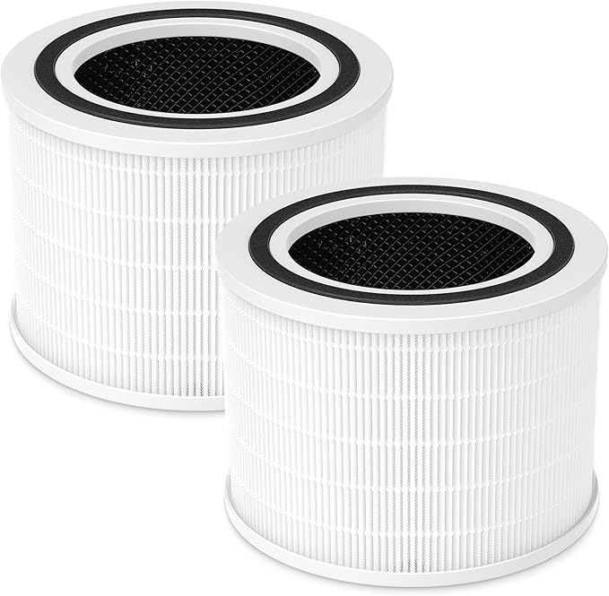 Core 200S Replacement Filter for LEVOIT Core 200S Smart WiFi Air PuriFier, 3-in-1 HEPA Filtration High-Efficiency Activated Carbon Pre-Filter, Core 200S-RF, 2 Pack