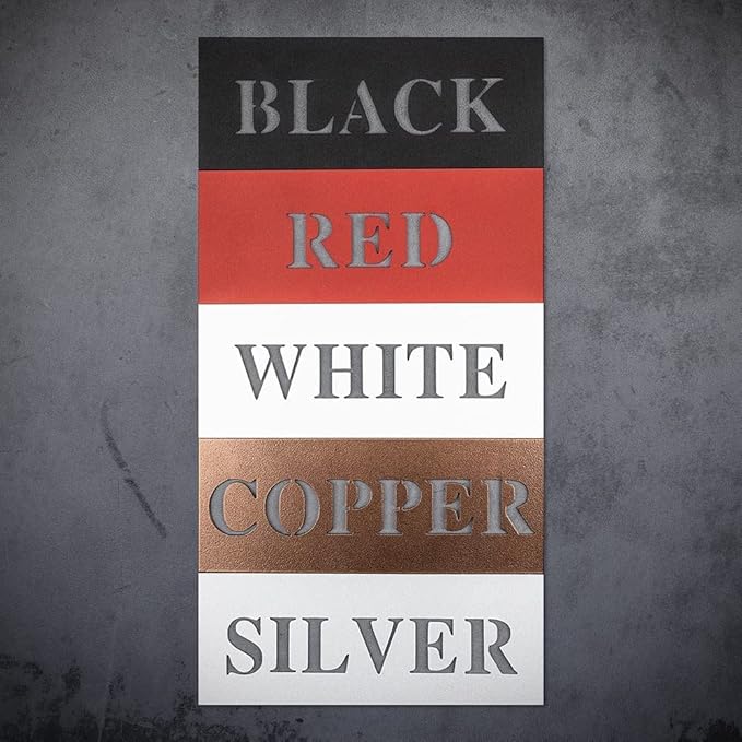 Custom Metal Gym Sign Personalized Workout Room Fitness Decor, Powerlifting Motivational Wall Art, Home Garage Center Gift for Women, Men, Dad, Papa, Grandpa, Mother, Sister, Girls, Steel Design-FlexoryFit