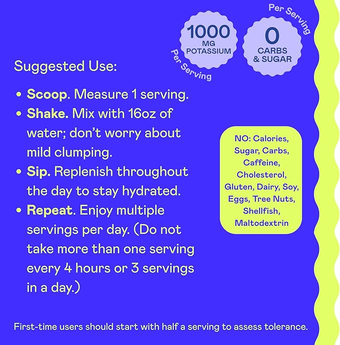 Hi-Lyte Keto K1000 Electrolyte Powder | Unflavored | Hydration Supplement Drink Mix | Boost Energy & Beat Leg Cramps | No Sugar, Stevia, Maltodextrin | 50 Servings-FlexoryFit
