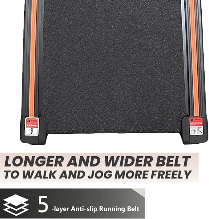 Foldable Treadmill with Incline Treadmill with Home Removable Desk Workstation 3.0 HP 3 in 1 Folding Small Compact Walking Treadmills 300 Lbs Capacity for Home Office-FlexoryFit
