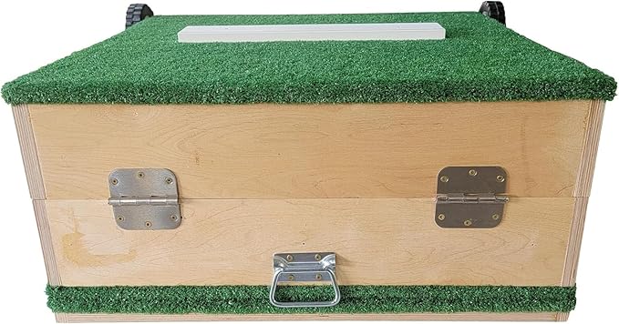 Titan Professional Mounds 6 Inch Ultra Portable Youth Baseball Pitching Mound with Wheels Ages 12 & Under-FlexoryFit
