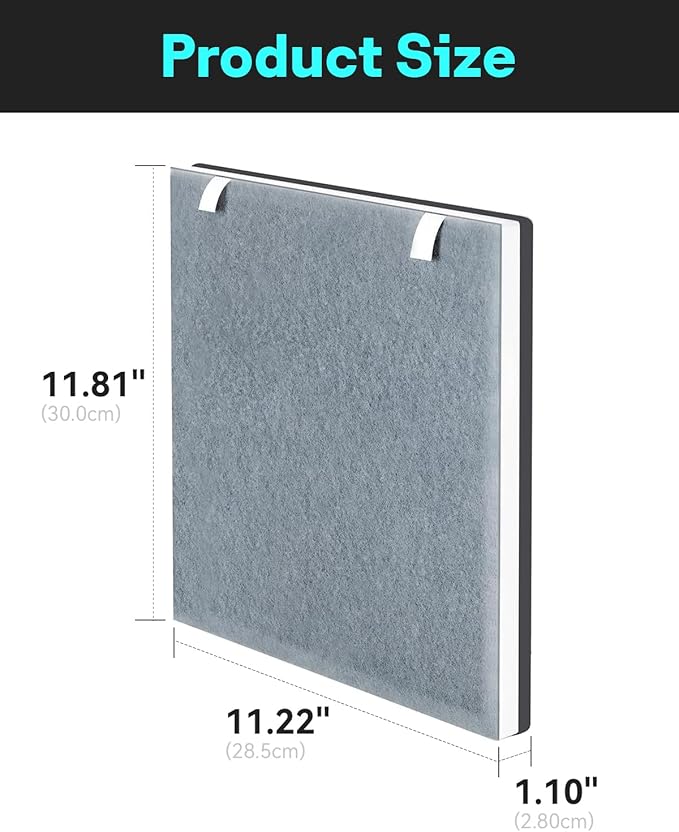 Leemone Vital 100 Replacement Filter Compatible with LEVOIT Vital100 Air Purifier and VAVA VA-EE004 Air Purifier, True HEPA High-Efficiency Activated Carbon, Vital 100-RF, 1 Pack