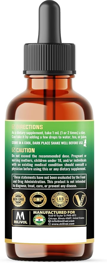 10in1 Cayenne Pepper Liquid Drops + Ginger, Ceylon Cinnamon, Vitamin D3, Vitamin K2, Garlic, Black Pepper and More - Digestion Support - 2 Fl Oz - 2 Months Supply-FlexoryFit