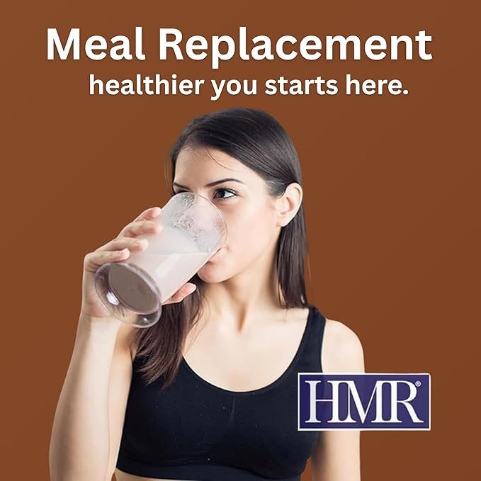HMR 120 Shake Meal Replacement Powder | Chocolate Shake Mix to Support Healthy Weight Loss | 12g of Protein | Nutritional Drink | Low Calorie Food | 2 Pack (choc/choc), 12 Servings Each-FlexoryFit