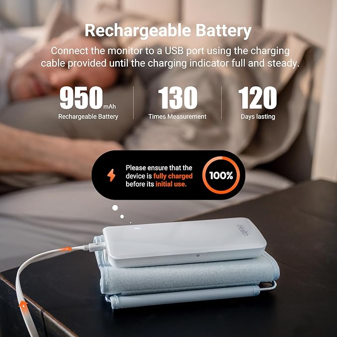 iHealth Neo Wireless Blood Pressure Monitor, Upper Arm Cuff, Bluetooth Blood Pressure Machine, Ultra-Thin & Portable, App-Enabled for iOS & Android-FlexoryFit