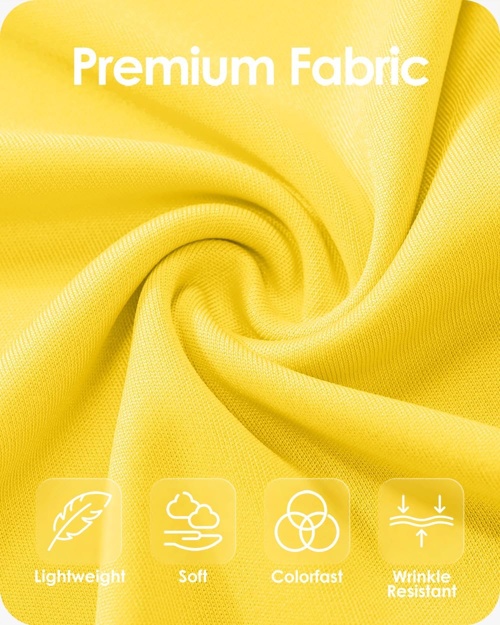 Boladeci Men's Swim Shirt Short Sleeve UPF 50+ Sun Protection SPF UV Moisture Wicking Lightweight Quick Dry Rash Guard