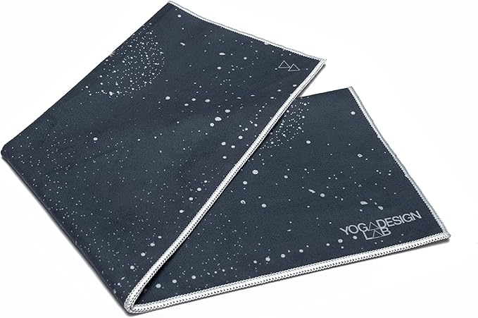 Yoga Design LAB | The Hand Towel | Premium Non Slip Hand Towel | Designed in Bali | Colorful Eco Printed + Quick Dry + Soft | Hot Yoga, Bikram, Ashtanga, Sport, Barre, Travel (Celestial)-FlexoryFit