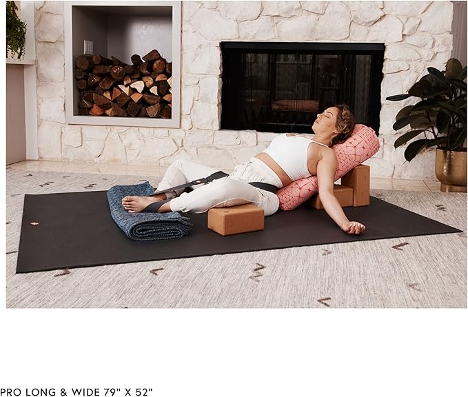 Manduka PRO Yoga Mat - 6mm | Lifetime Durability | Hygienic Construction | Premium Studio Quality | Teacher Approved-FlexoryFit