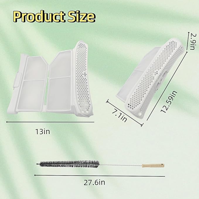 00752387 Dryer Lint Filter - Compatible with Bosch, Replaces 00753637, AP5984732