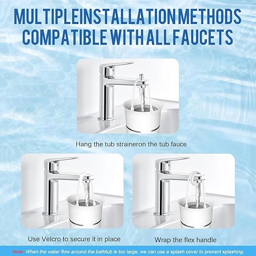 10 Stage Bath Filter for Tub,Reduces Chlorine,Heavy Metals,Hard Water Softener,pH Balance,Vitamin C-BPA-Free Bathtub Filter,Universal Bath Water Filter(3000Gal) Easy Install,Bathtub Water Filter