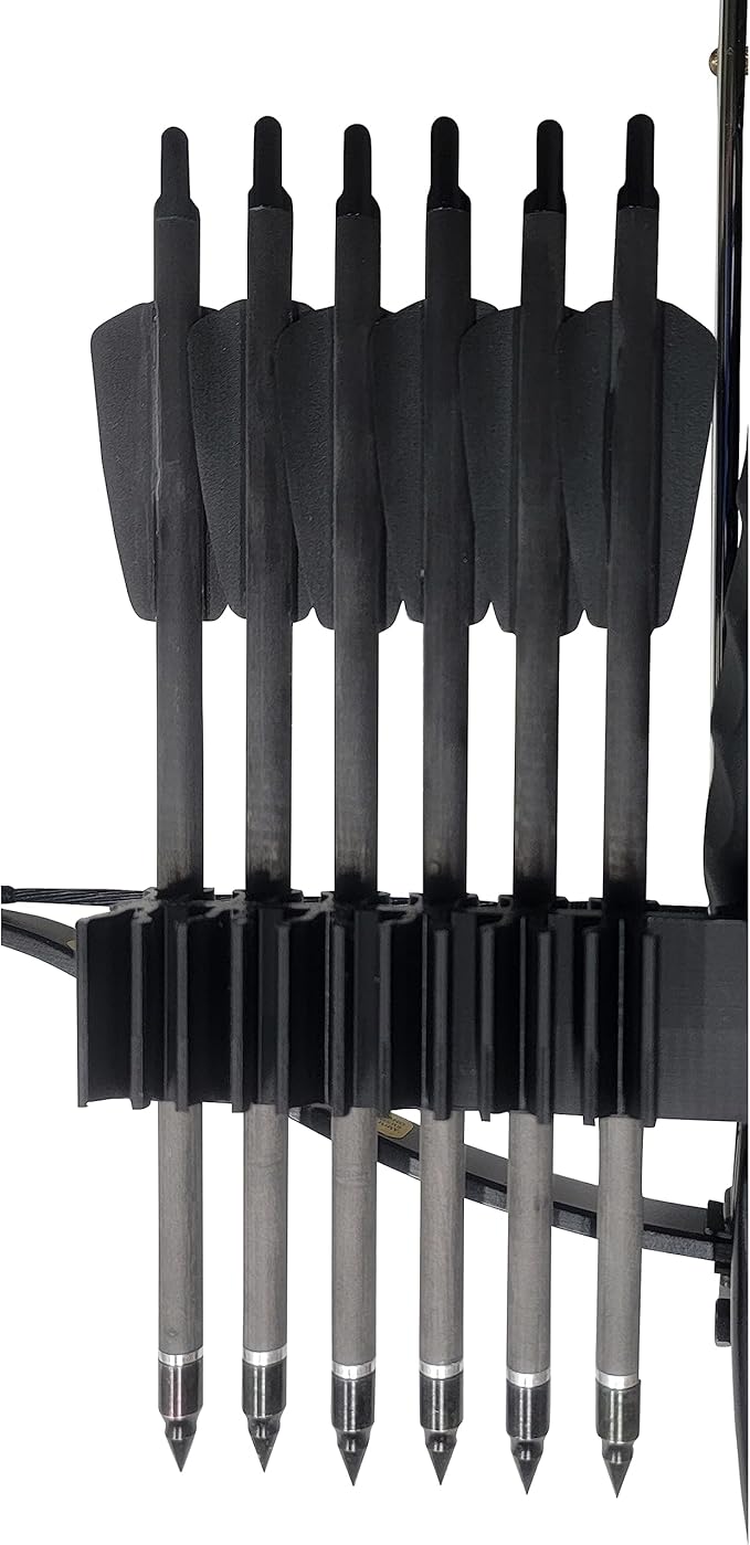 Southland Archery Supply Pistol Crossbow Quiver 3D Printed for 12 Bolts Holder Weaver Mounting Kit