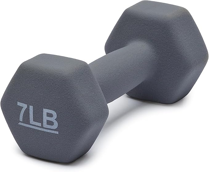 Amazon Basics Neoprene Dumbbell Hand Weights for Exercise and Muscle Toning-FlexoryFit