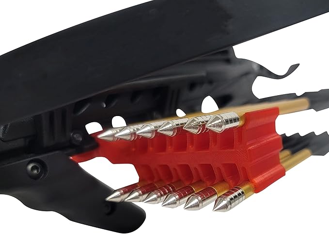 Southland Archery Supply Pistol Crossbow Quiver 3D Printed for 12 Bolts Holder Weaver Mounting Kit