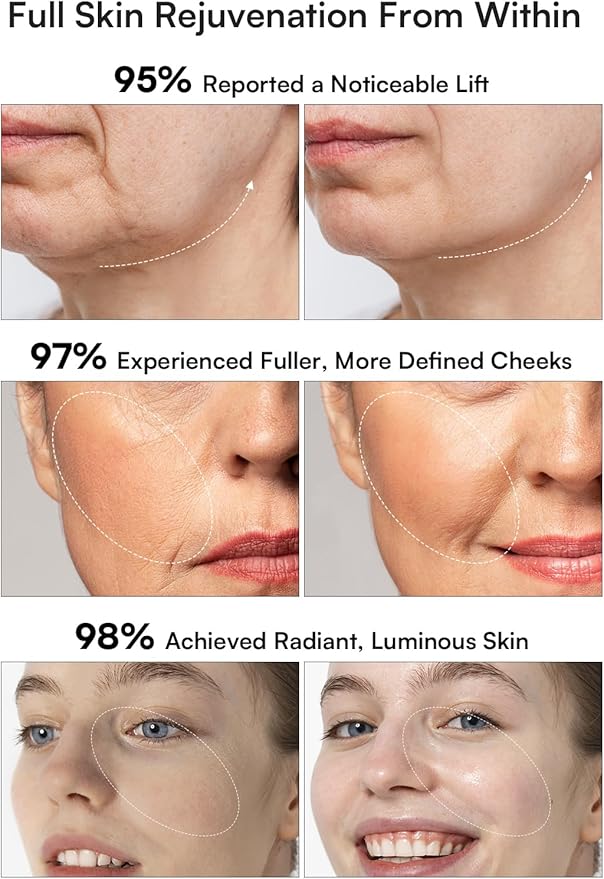 INIA 3-in-1 Red Light Therapy for Face and Neck Facial Massager True Beauty Glow Device, Lifting & Firming Skincare Tool-FlexoryFit