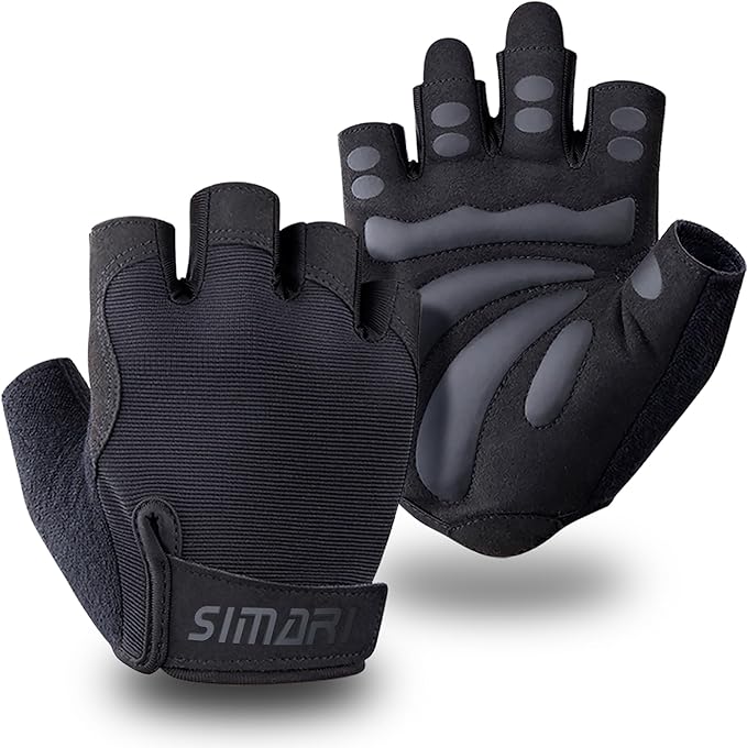 SIMARI Breathable Workout Gloves for Men and Women, Padded Weight Lifting Gloves with Great Grip, Full Palm Protection for Gym Training, Cycling, Weightlifting, Exercise, Crossfit, Climbing-FlexoryFit