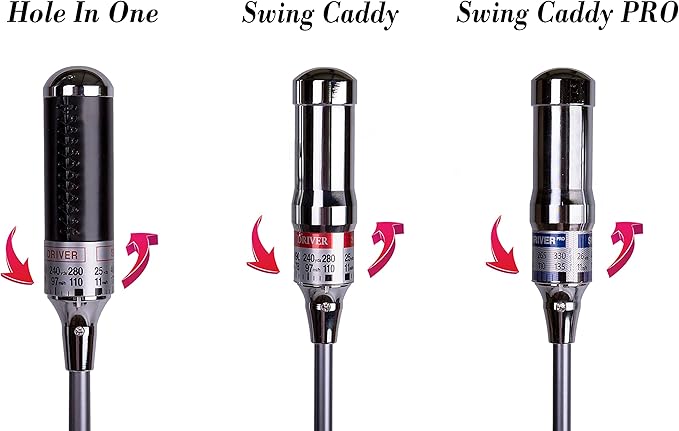 Hole in One: Golf Swing Trainer Patented for Distance, Rhythm, Tempo, Accuracy & Warmup-FlexoryFit