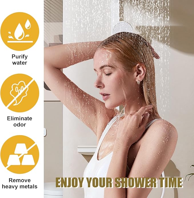 Replacement Cartridge Shower Filter for jolie shower head filter (3 pcs)