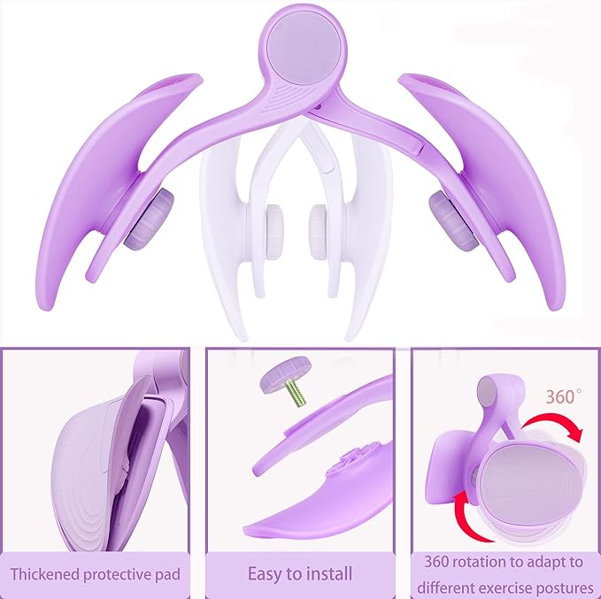Inner Thigh and Pelvic Floor Muscle kegel Exerciser Toner for Women and Man, Leg Workout Exercise Equipment Device HIPS Pelvis Trainer Machine kegal excersize Toner-FlexoryFit