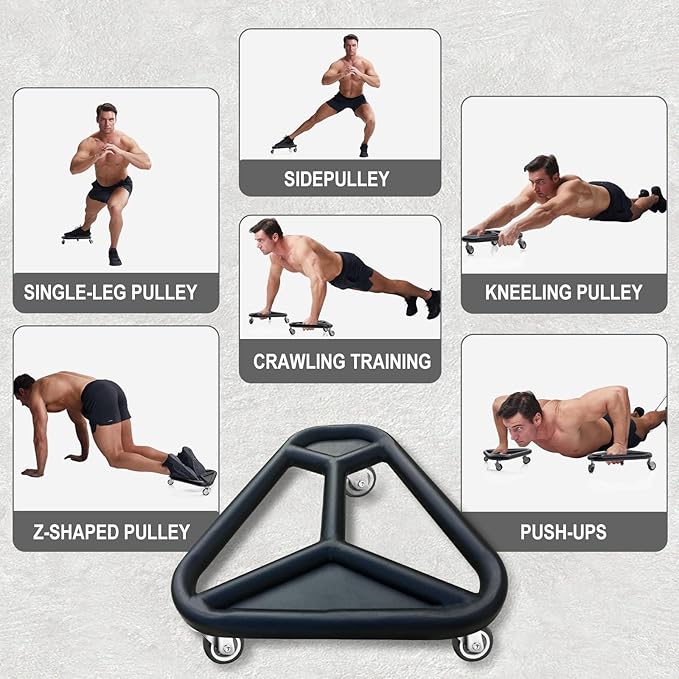 HOTWAVE Ab Roller Wheel for Core Workout – Extra-Wide Ab Exercise Equipment for Abs, Arms & Back – Stable & Quiet Fitness Roller for Home Gym Strength Training – Includes Knee Pad – For Men & Women-FlexoryFit