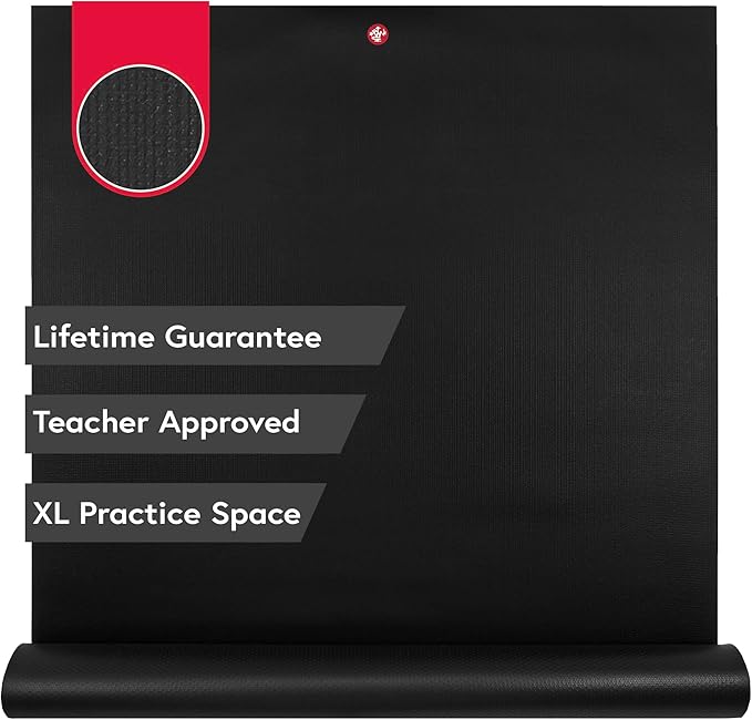 Manduka PRO Yoga Mat - 6mm | Lifetime Durability | Hygienic Construction | Premium Studio Quality | Teacher Approved-FlexoryFit