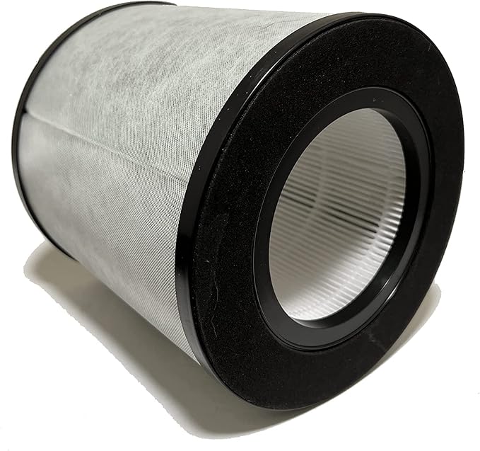 Nispira 3-in-1 True HEPA Activated Carbon Filter Replacement Compatible with Elechomes Air Purifier EPI236/ EP1236, 2 Pack