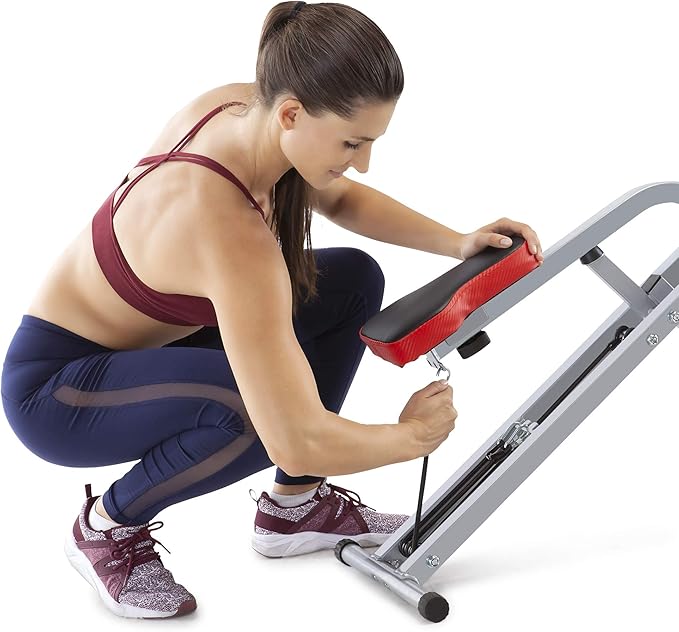Marcy Squat Rider Machine for Glutes and Quads Workout XJ-6334, Silver & Black-FlexoryFit