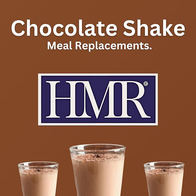 HMR 120 Shake Meal Replacement Powder | Chocolate Shake Mix to Support Healthy Weight Loss | 12g of Protein | Nutritional Drink | Low Calorie Food | 2 Pack (choc/choc), 12 Servings Each-FlexoryFit