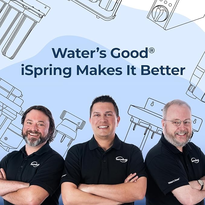 iSpring F22-75 NSF Certified 3-Year Replacement Filter Pack, For Standard 5-Stage RO Systems, Reduces PFAS, Chlorine, Bad Taste & Odor, 22 Pieces