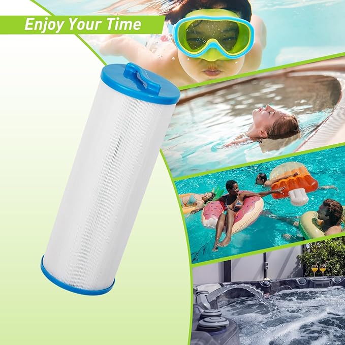 Spa Filter Cartridge Replaces for Unicel 4CH-949, PWW50L, Filbur FC-0172, 817-4050, Rising Dragon 50, 40508U, SD-01143, Teleweir 50 Hot Tub Filter (2 Pack)