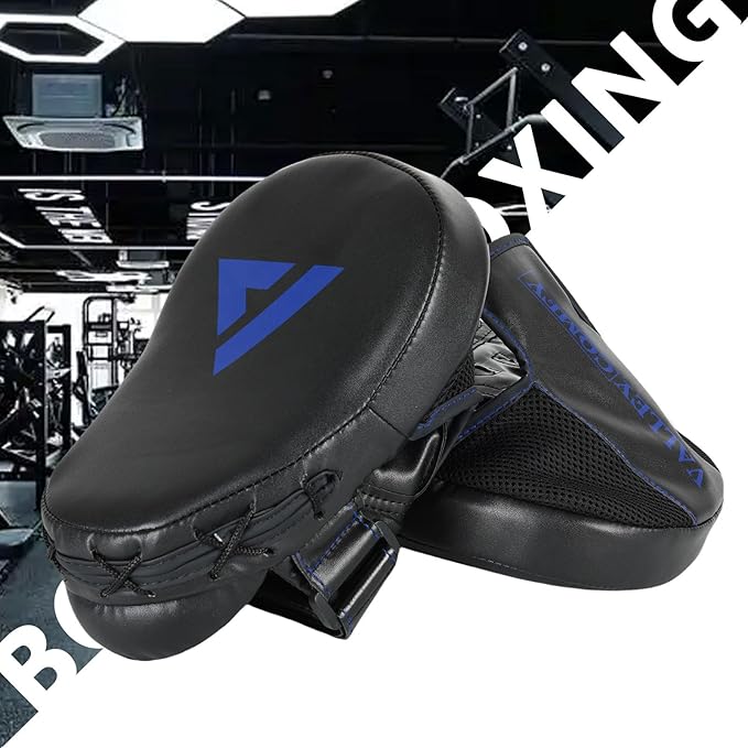 Valleycomfy Boxing Punching Mitts,Boxing Pads Mitts for Men,Ideal for Boxing Training,Kickboxing,Martial Arts