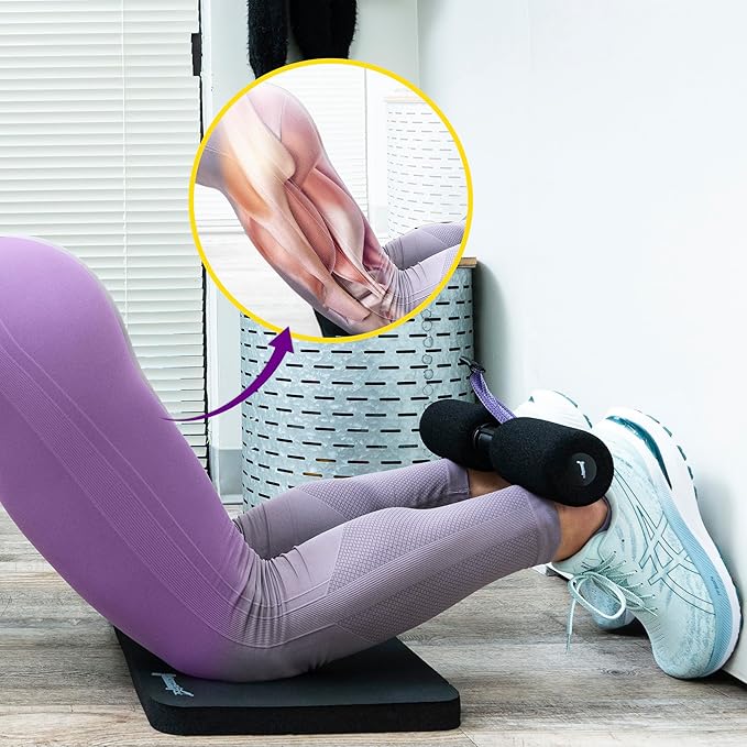 NordStick Nordic Hamstring Curl Strap - Original Nord Stick Exercise Set for Home and Travel - 5 Second Set Up-FlexoryFit