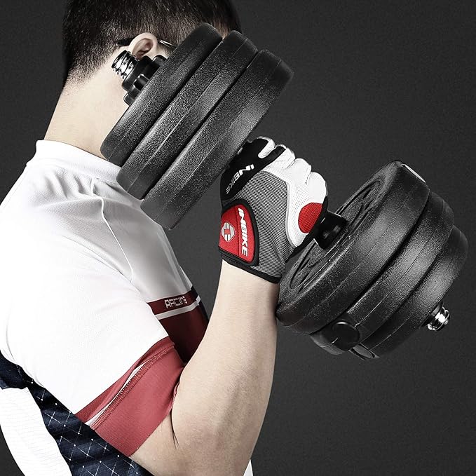 INBIKE 5mm Padded Half Finger Bike Bicycle Cycling Gloves-FlexoryFit