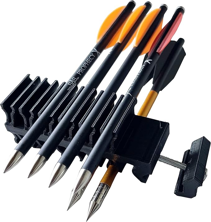 Southland Archery Supply Pistol Crossbow Quiver 3D Printed for 12 Bolts Holder Weaver Mounting Kit