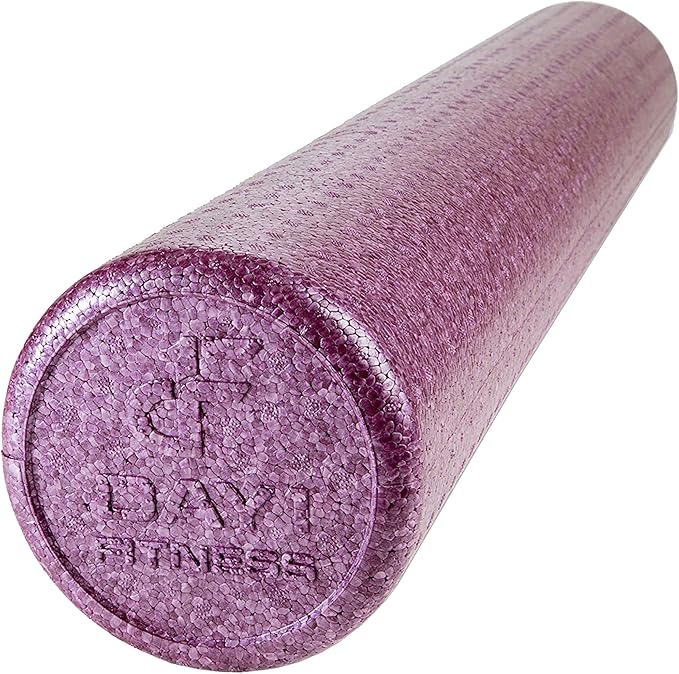 High-Density Round Foam Rollers - 4 Size and 8 Color Options - Massage Rollers for Stretching, Deep Tissue and Myofascial Release-FlexoryFit