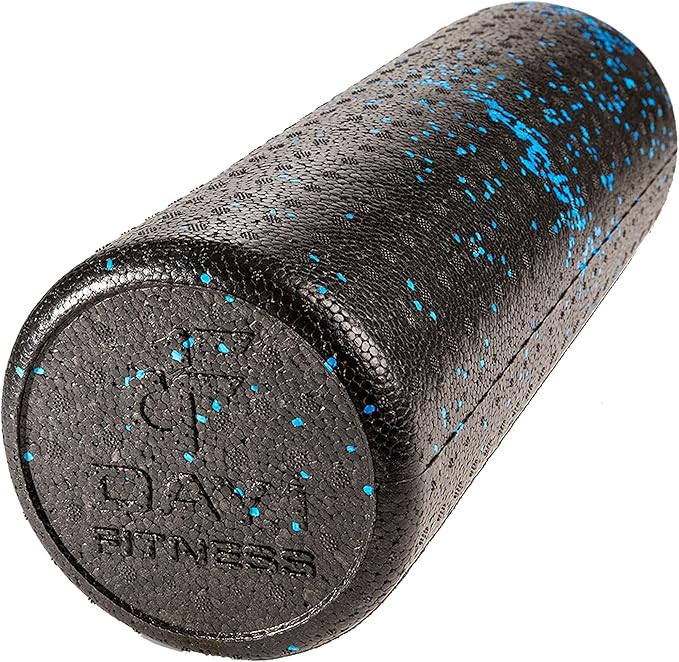 High-Density Round Foam Rollers - 4 Size and 8 Color Options - Massage Rollers for Stretching, Deep Tissue and Myofascial Release-FlexoryFit