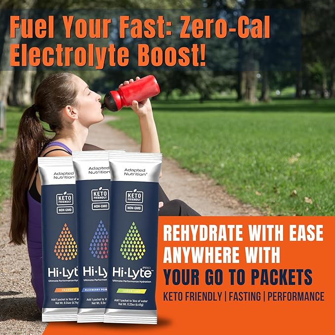 Hi-Lyte Pro Hydration Packets - 15 Individual Drink Packets | Variety Pack | Flavored Electrolyte Powder | Sugar-Free, Zero Carb, Zero Calorie-FlexoryFit