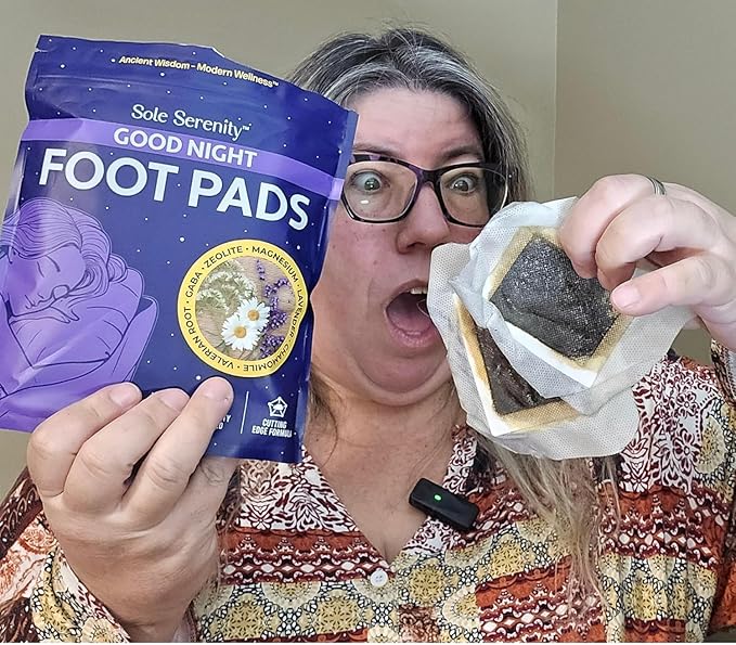 Sole Serenity Good Night Foot Pads, Foot Spa for Tired Feet (Good Night - 3 Pack)