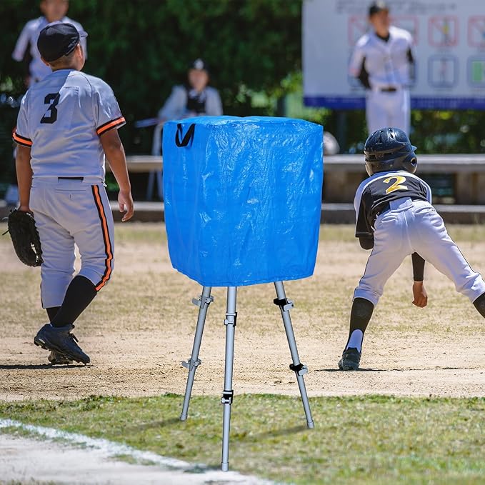 Pitching Machines Cover for Most Softball/Baseball Pitching Machine, Provide All-Weather Protection. (23.6" L X 23.6" W X 31.5" H)