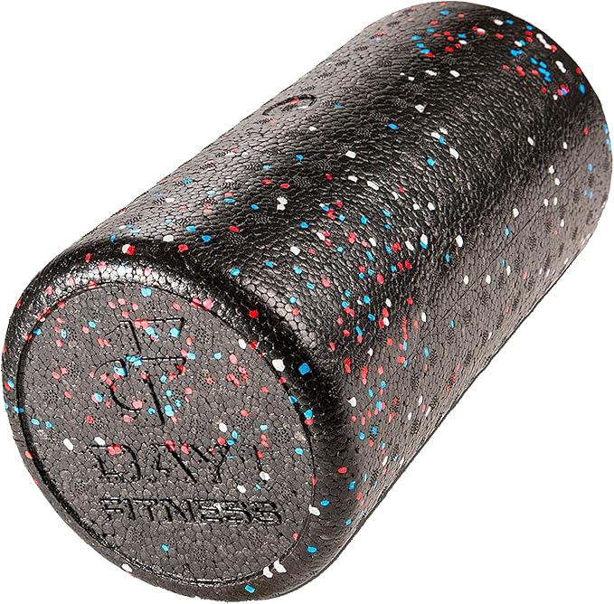 High-Density Round Foam Rollers - 4 Size and 8 Color Options - Massage Rollers for Stretching, Deep Tissue and Myofascial Release-FlexoryFit