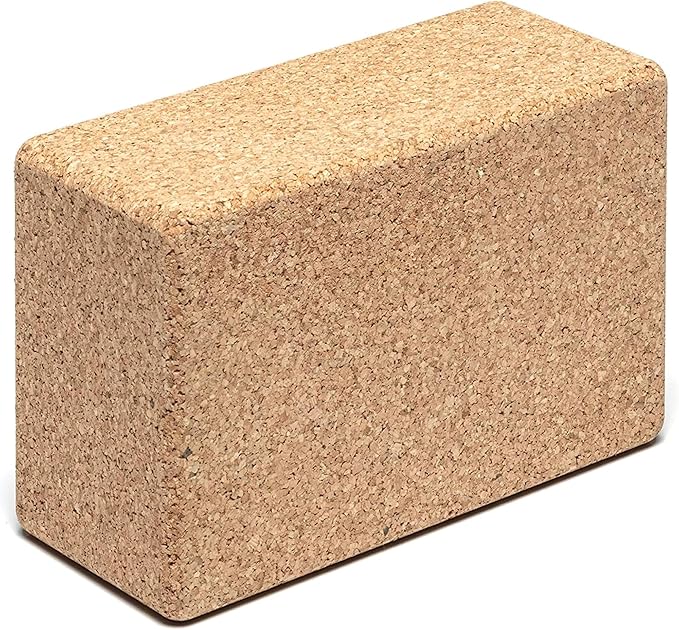 Go4Cork Cork Yoga Block for Yoga, Pilates & Meditation | Non-Slip, Hypoallergenic, Sustainable, Non-Toxic Yoga Block-FlexoryFit