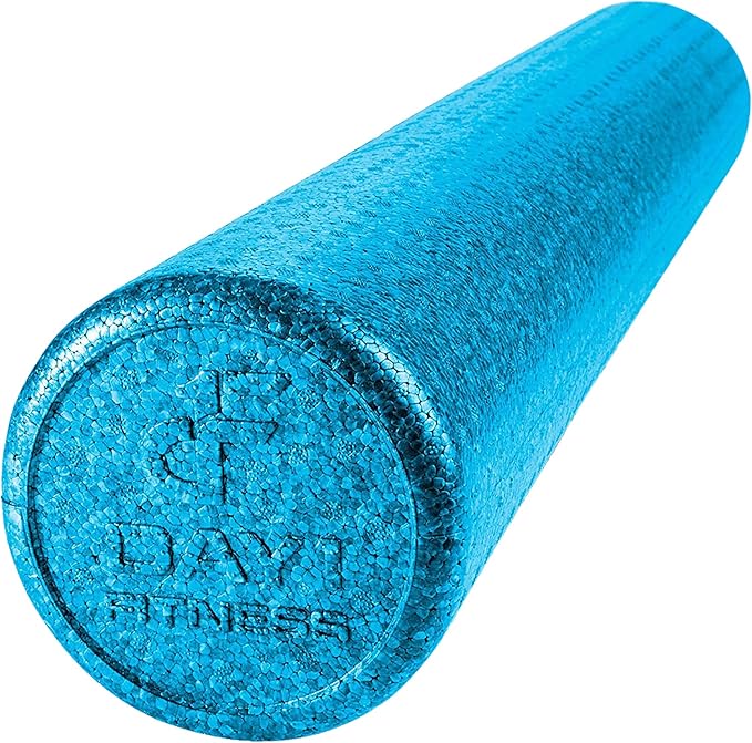 High-Density Round Foam Rollers - 4 Size and 8 Color Options - Massage Rollers for Stretching, Deep Tissue and Myofascial Release-FlexoryFit