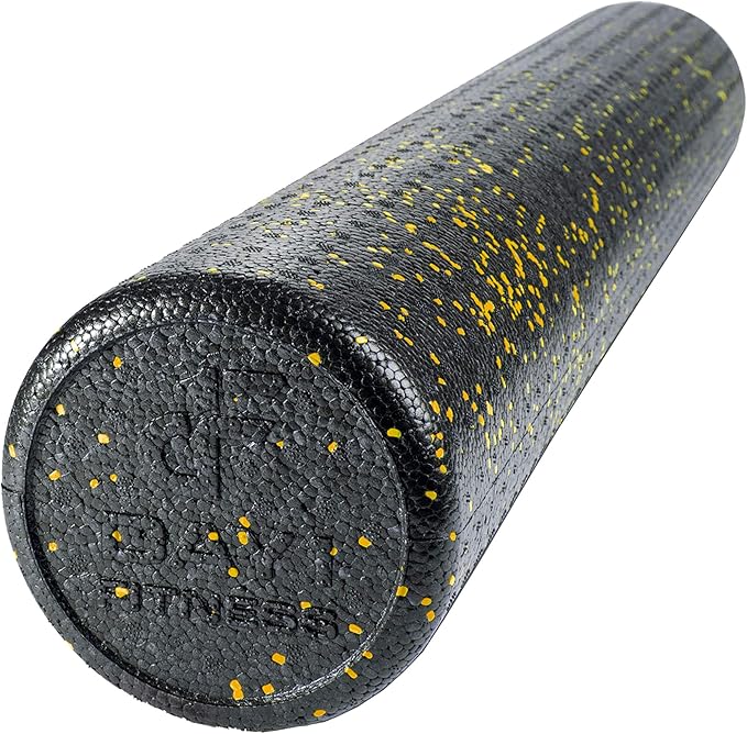 High-Density Round Foam Rollers - 4 Size and 8 Color Options - Massage Rollers for Stretching, Deep Tissue and Myofascial Release-FlexoryFit