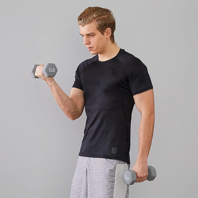 Amazon Basics Neoprene Dumbbell Hand Weights for Exercise and Muscle Toning-FlexoryFit