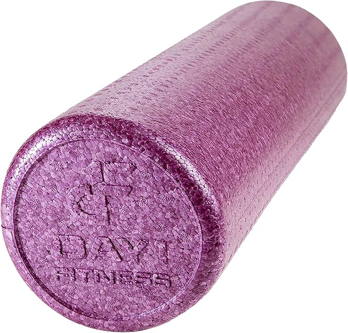 High-Density Round Foam Rollers - 4 Size and 8 Color Options - Massage Rollers for Stretching, Deep Tissue and Myofascial Release-FlexoryFit
