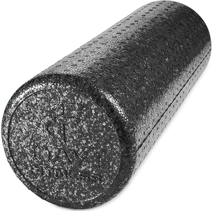 High-Density Round Foam Rollers - 4 Size and 8 Color Options - Massage Rollers for Stretching, Deep Tissue and Myofascial Release-FlexoryFit