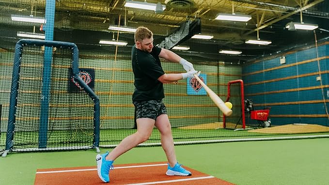Marv Hitting Balls - 2 Dozen (24 Pack) | 10oz Heavy Training Baseballs for Power, Strength & Barrel Accuracy | Soft Shell & Bat Safe | Limited Flight | Ideal for Baseball and Softball Drills-FlexoryFit